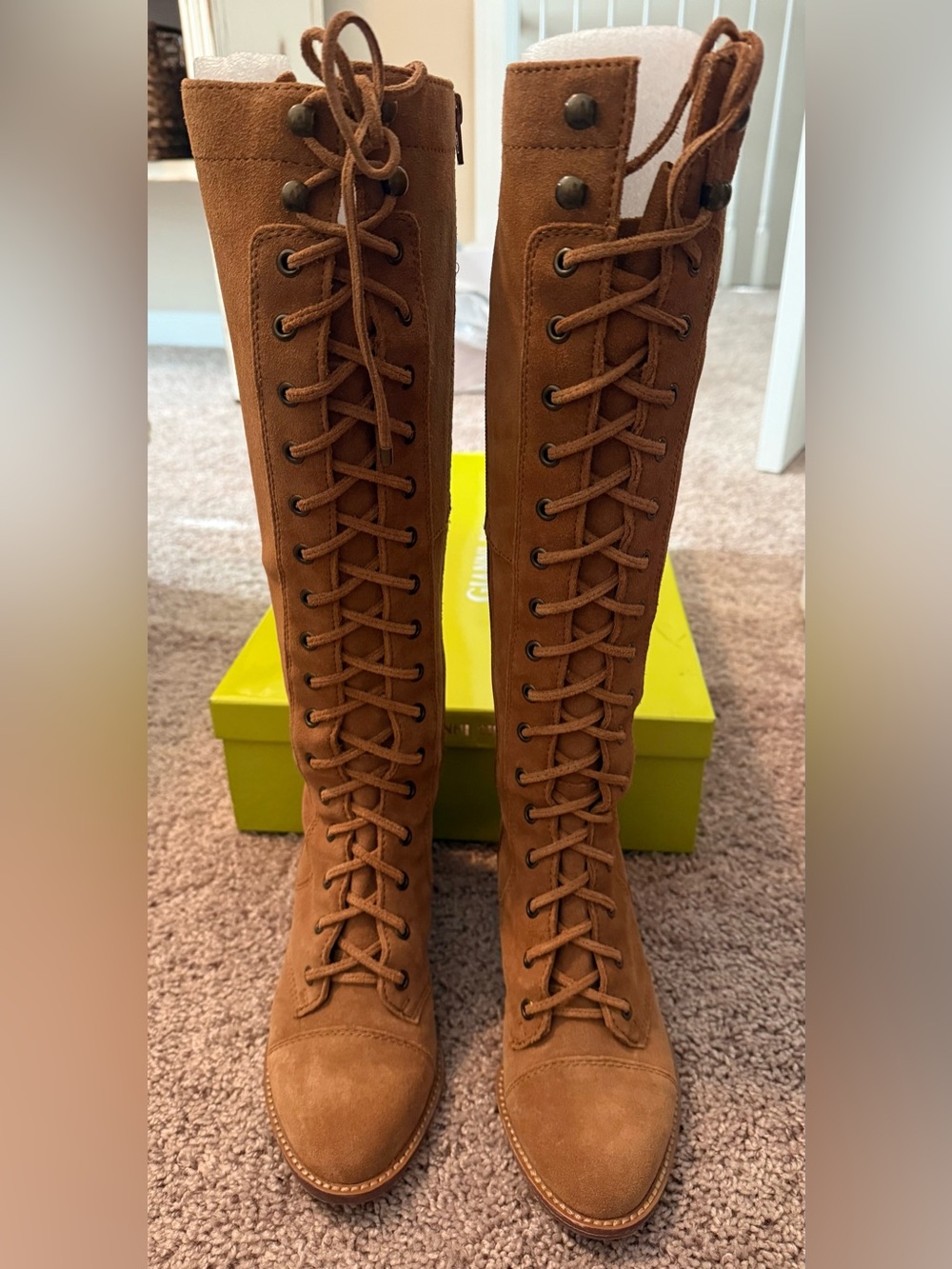 Gianni Bini Rhodi Lace Up Boots